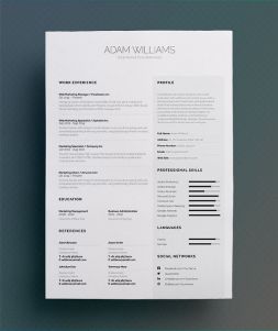 Download If you want to create a CV totally different from what you have or merely want to update existing CV, make use of this template to create a powerful tool for self-marketing. for free, by clicking download button